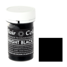 Оцветители и есенции - Сладкарска боя - гел - PASTEL MIDNIGHT BLACK