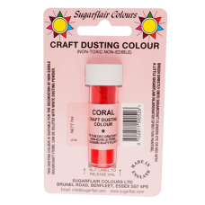 Оцветители и есенции - Прахов оцветител Sugarflair Craft - Coral 7 гр
