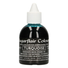Оцветители и есенции - Течен оцветител - Sugarflair Airbrush - Тюркоаз
