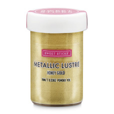 Оцветители и есенции - Прахов оцветител металик EdibleArt - Honey Gold 10 мл