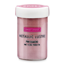 Оцветители и есенции - Прахов оцветител металик EdibleArt - Pink Diamond 10 мл