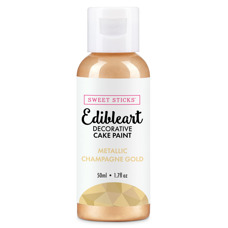 Оцветители и есенции - Оцветител металик EdibleArt - Champagne Gold