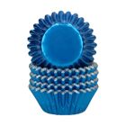 Мини форми за печене Wilton - сини металик
