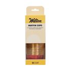 Кофички за мъфини Wilton - златисто-червени гланцирани 50 бр.