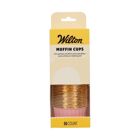Кофички за мъфини Wilton - златисто-бебешко-розови 50 бр.