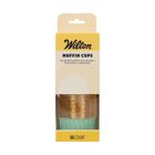 Кофички за мъфини Wilton - златисто-тюркоазени 50 бр.