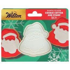Резец с щампа Wilton – Дядо Коледа 7.5 см