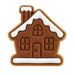 Резец с щампа Wilton – Джинджифилова къща 7.5 см