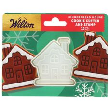Резец с щампа Wilton – Джинджифилова къща 7.5 см