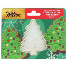 Резец с щампа Wilton – Коледна елха 7.5 см