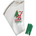 Декоративни торбички  - Дядо Коледа и елха 20 бр.