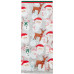 Аксесоари за украса - Декоративни торбички - Дядо Коледа, елен, снежен човек 20 бр.