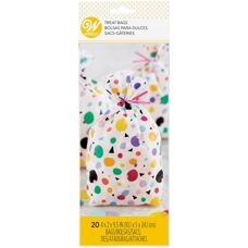 Декоративни торбички Wilton - кръгчета и триъгълници 20 бр.