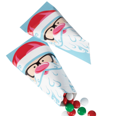 Аксесоари за украса - Декоративни торбички - Дядо Коледа #3