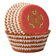 Мъфини и торти - Форми за мъфини - Gingerbread Boy 75 бр.