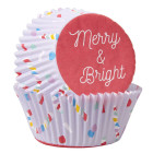 Форми за мъфини - Merry and Bright 75 бр.