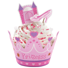 Облицовки за кексчета - принцеса